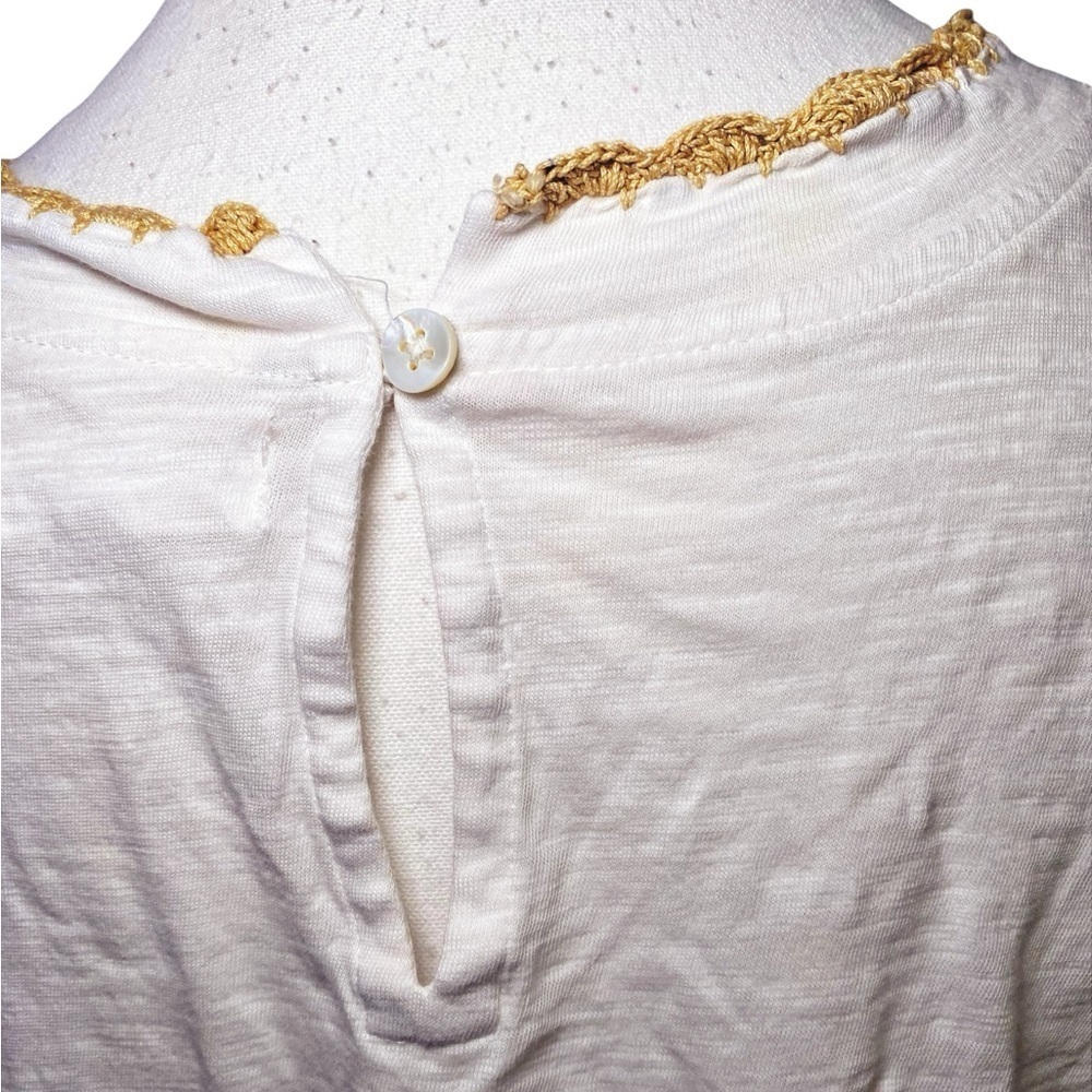 THML Boho Embroidered White Blouse - Picture 7 of 13